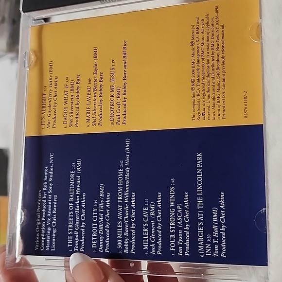 BOBBY BARE MUSIC 🎶  CD 💿.  SUPER  HITS. - Picture 2 of 5